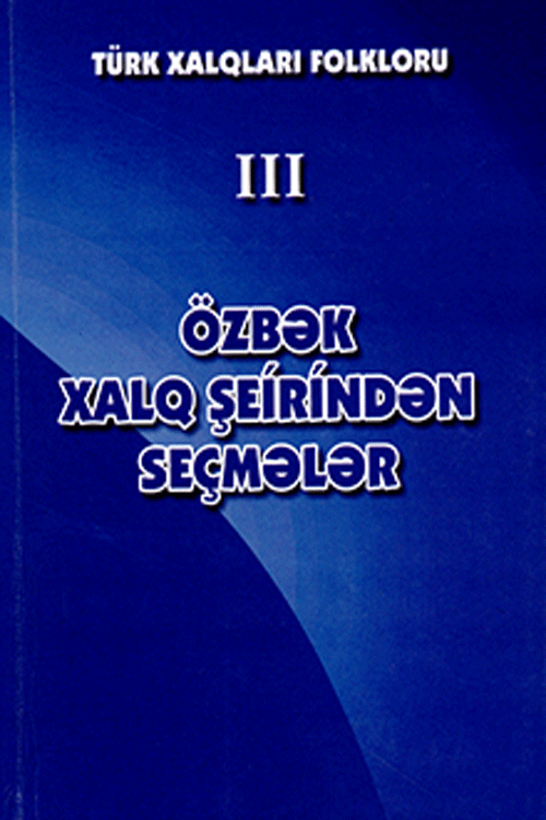 Özbək xalq şeirindən seçmələr