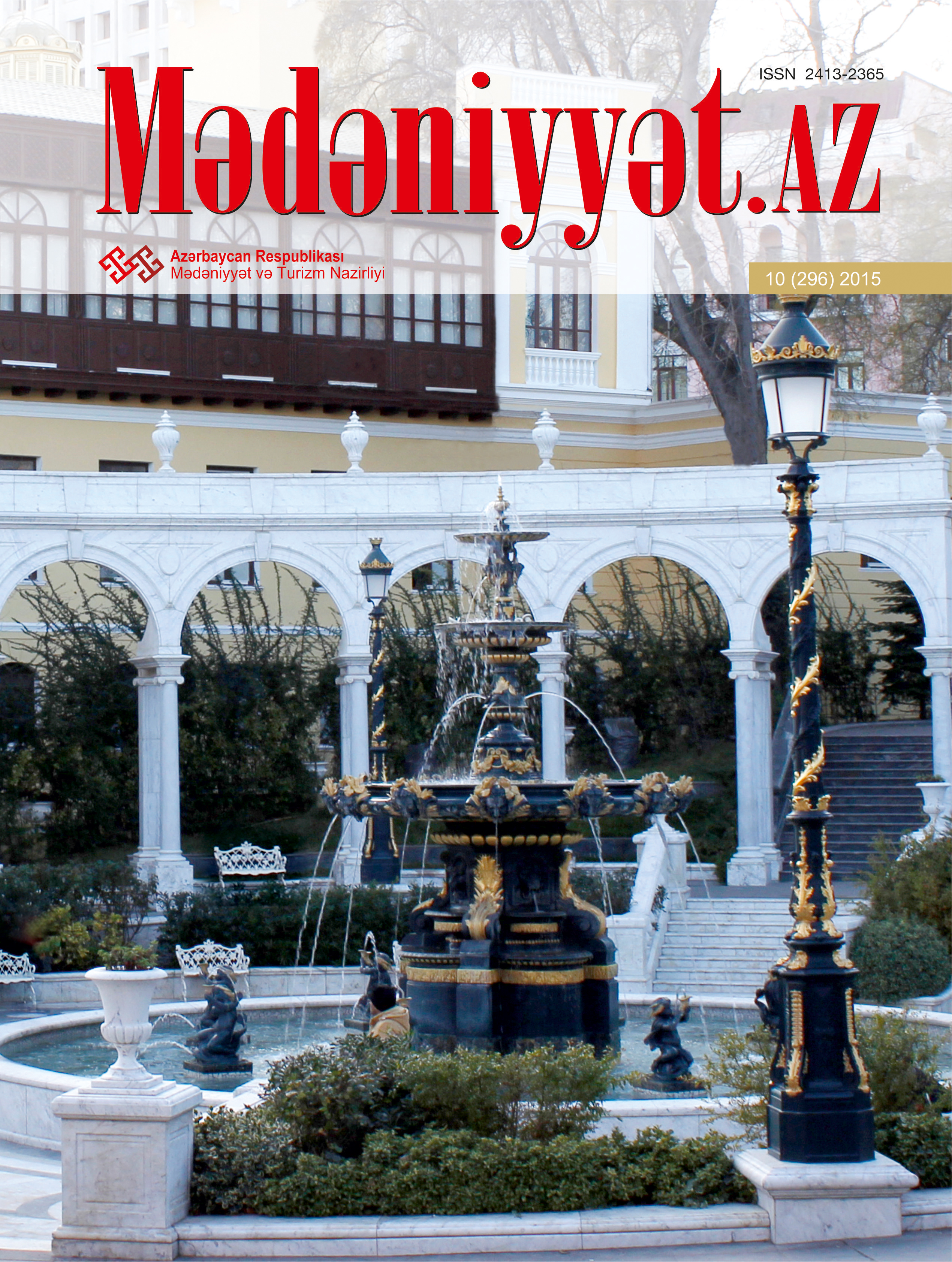 Mədəniyyət.az, 2015 (oktyabr)